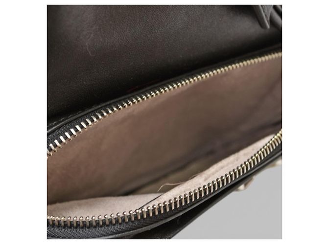 Jimmy Choo Suki Schwarzer Leder-Rucksack - Ansicht 8