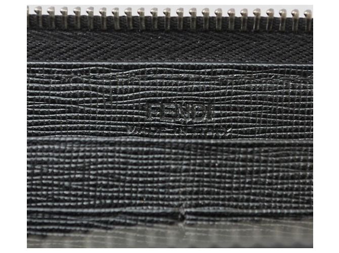Fendi Karlito Lange Brieftasche Schwarz - Ansicht 10