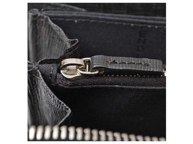 Fendi Karlito Lange Brieftasche Schwarz - Ansicht 11