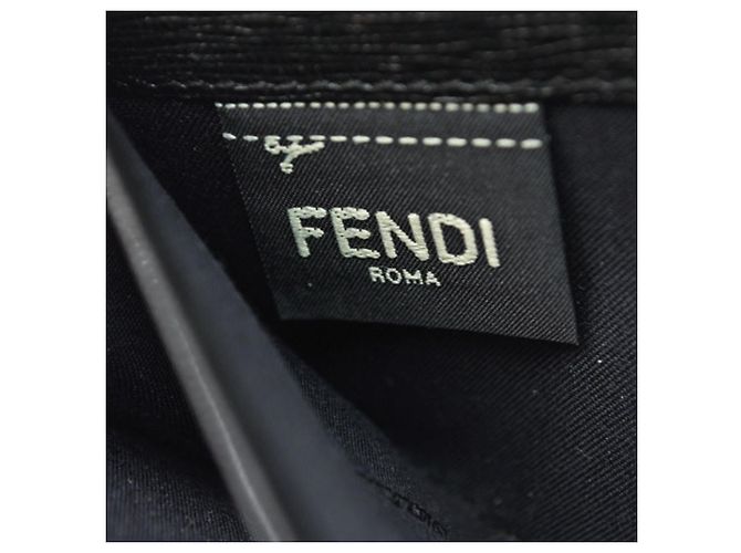 Fendi Karlito Lange Brieftasche Schwarz - Ansicht 12