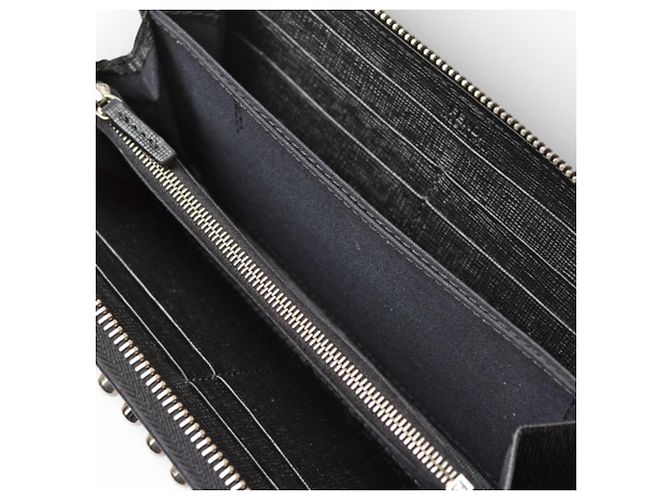 Fendi Karlito Lange Brieftasche Schwarz - Ansicht 7