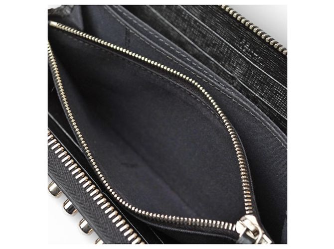 Fendi Karlito Lange Brieftasche Schwarz - Ansicht 8