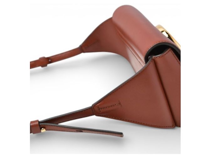 Borsa a spalla e vita in pelle marrone Chloé C - vista 4