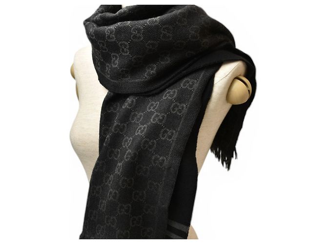 Sciarpa invernale da uomo Gucci Nero - vista 8