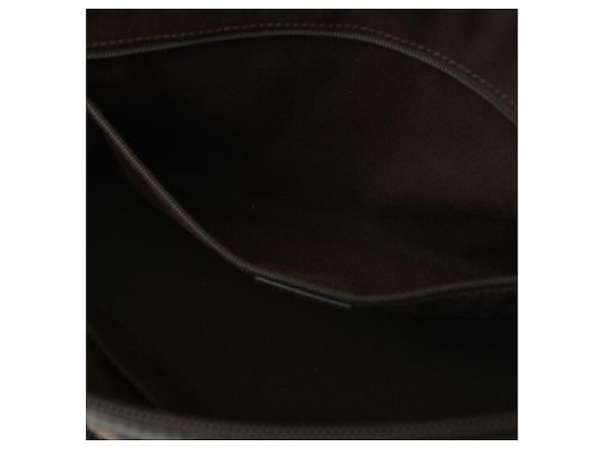 Gucci A4 Tote Bag aus GG-Canvas Schwarz Dunkelbraun - Ansicht 17