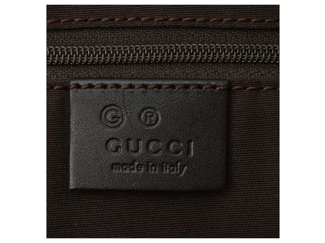Gucci A4 Tote Bag aus GG-Canvas Schwarz Dunkelbraun - Ansicht 18
