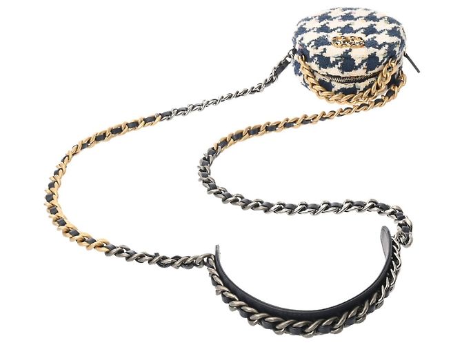 Borsa a Spalla Chanel 19 con Catena Multicolore - vista 4