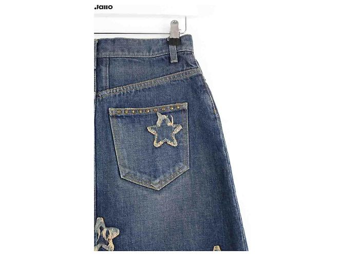 Saint Laurent Minifalda azul - vista 3