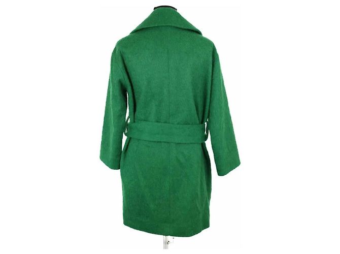 Diane Von Furstenberg Abrigo verde - vista 4