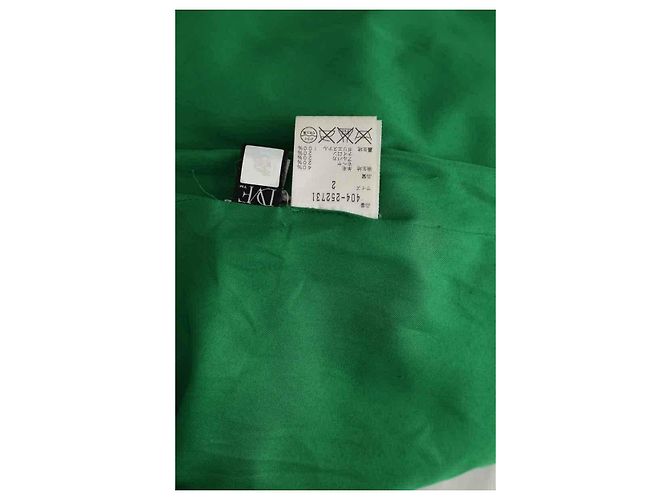 Diane Von Furstenberg Abrigo verde - vista 6