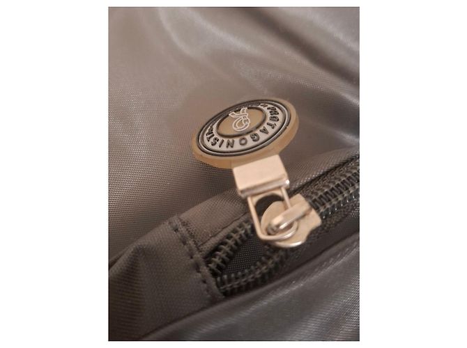 Borsa a zaino in nylon grigio Roberta di Camerino - vista 7