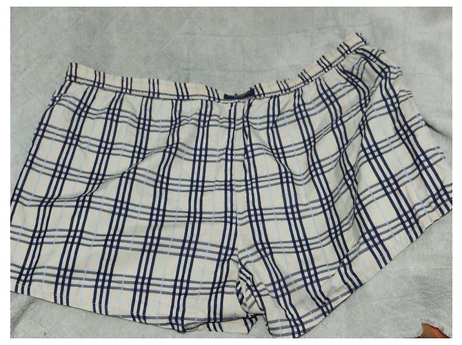 Burberry Check Swim Shorts Beige Dark blue - view 5