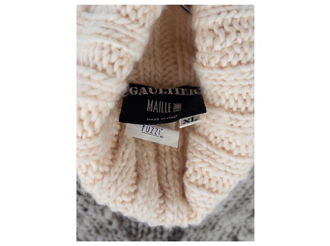Jean Paul Gaultier AW04 Trompe Loeil Fischerstrickpullover - Ansicht 11