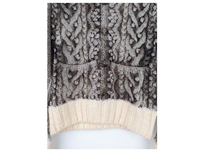 Jean Paul Gaultier AW04 Trompe Loeil Fischerstrickpullover - Ansicht 5