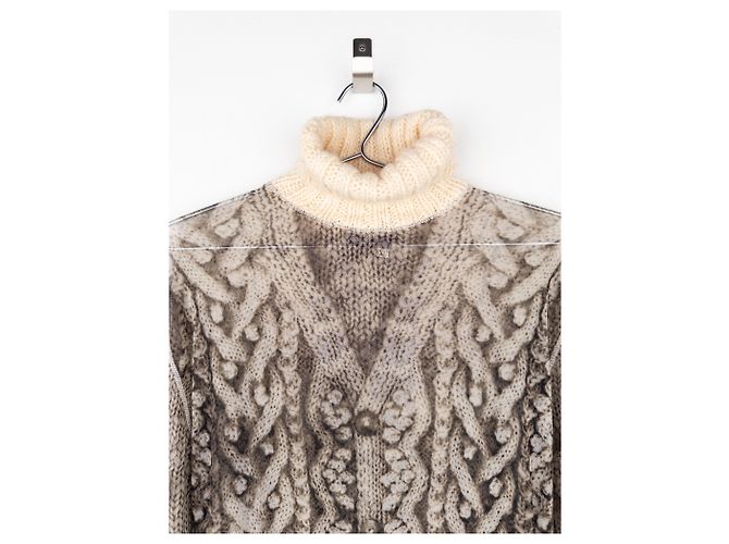 Jean Paul Gaultier AW04 Trompe Loeil Fischerstrickpullover - Ansicht 7