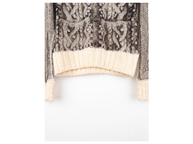 Jean Paul Gaultier AW04 Trompe Loeil Fischerstrickpullover - Ansicht 8