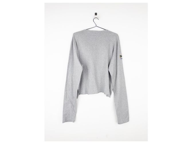 Camicia a maniche lunghe Prada Luna Rossa degli anni 2000 per la Coppa America di Vela Grigio - vista 2