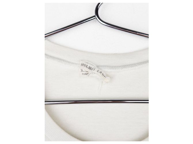 Camiseta sin mangas con estampado de logo Union-Jack Helmut Lang SS97 Blanco - vista 5