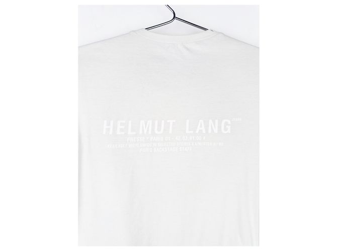 Camiseta sin mangas con estampado de logo Union-Jack Helmut Lang SS97 Blanco - vista 6
