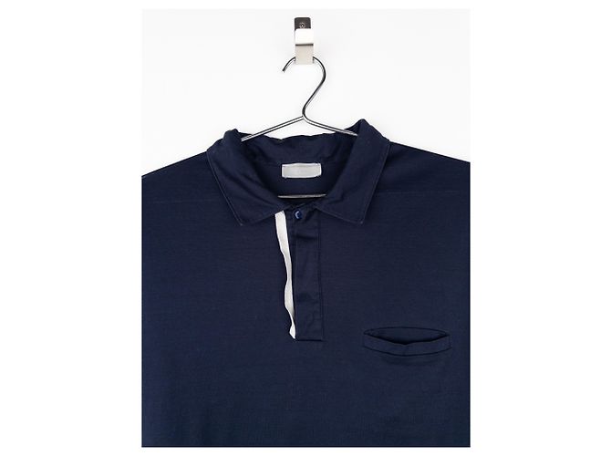 Dior Homme Polo von Kris van Assche SS08 Marineblau - vue 3