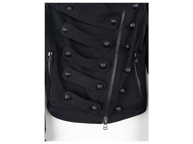 Giacca Biker Napoleone Balmain di Decarnin anni 2010 - vista 5