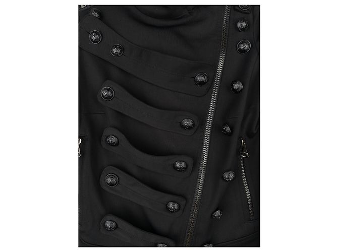 Giacca Biker Napoleone Balmain di Decarnin anni 2010 - vista 6