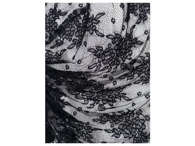 Top bustier de encaje floral de los 2000 de Dolce & Gabbana Blanco - vista 4