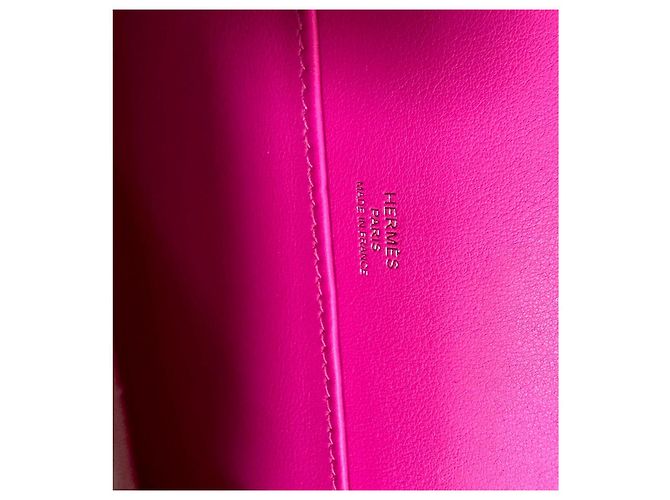 Borsa Hermès Geta Magnolia in pelle di capra Mysore - vista 10