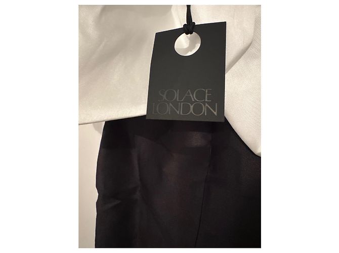 Abendkleid Solace London. Größe 8. Schwarz & Weiß. NEU - Ansicht 11