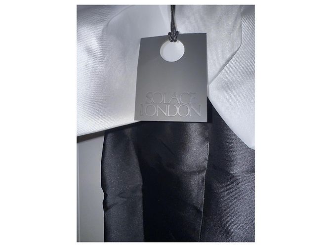 Abendkleid Solace London. Größe 8. Schwarz & Weiß. NEU - Ansicht 12