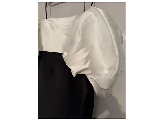 Abendkleid Solace London. Größe 8. Schwarz & Weiß. NEU - Ansicht 5