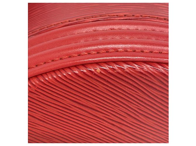 Louis Vuitton Epi Cannes Handtasche Rot - Ansicht 8