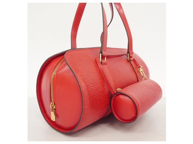 Borsa a mano Epi Soufflot M52227 di Louis Vuitton Rosso - vista 2