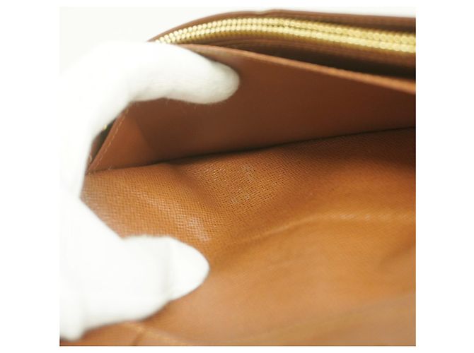 Portafoglio Lungo Brazza Monogram Louis Vuitton Marrone - vista 11