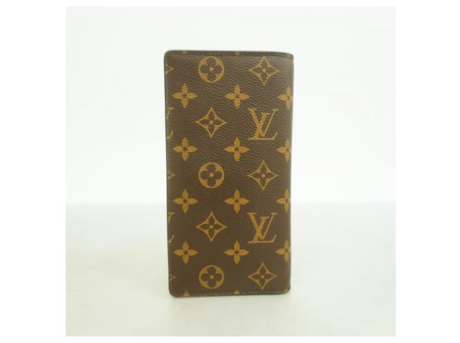 Portafoglio Lungo Brazza Monogram Louis Vuitton Marrone - vista 13