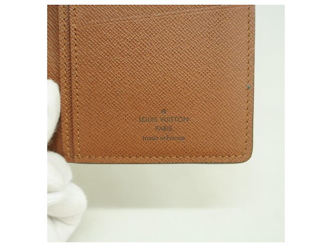 Portafoglio Lungo Brazza Monogram Louis Vuitton Marrone - vista 4