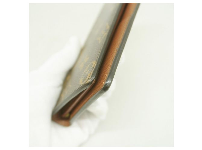 Portafoglio Lungo Brazza Monogram Louis Vuitton Marrone - vista 7