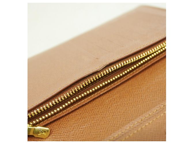 Portafoglio Lungo Brazza Monogram Louis Vuitton Marrone - vista 8