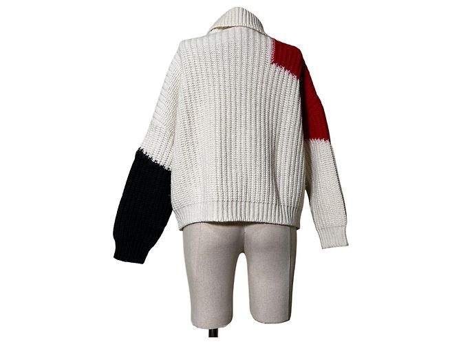Autre Marque Kontatto Pullover Wolle Acryl Mehrfarbig M Mehrfarben - Ansicht 3
