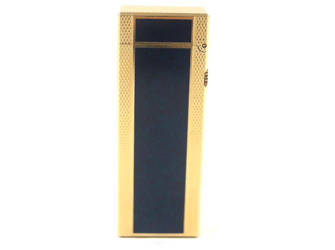 Alfred Dunhill Briquet en laque Dunhill Square Bleu - vue 3