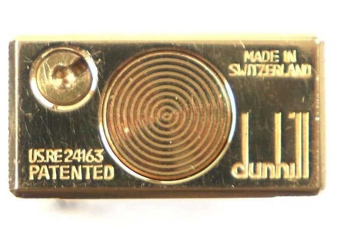 Alfred Dunhill Briquet en laque Dunhill Square Bleu - vue 7