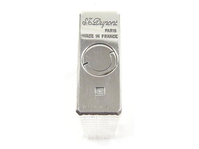 Autre Marque Dupont Line 1 Long Block Check Silver Lighter Silvery - view 5