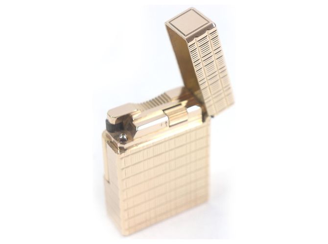 Autre Marque Dupont Line 1 Short Lighter Golden - view 4