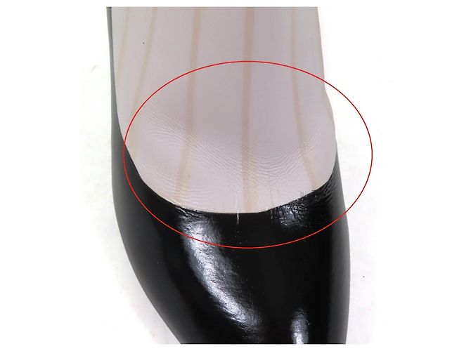 Leder-Ankle-Boots mit LV-Logo von Louis Vuitton Schwarz Weiß - Ansicht 12