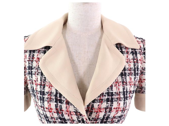 Gucci Einteiler Tweed Kleid Mehrfarben - Ansicht 4