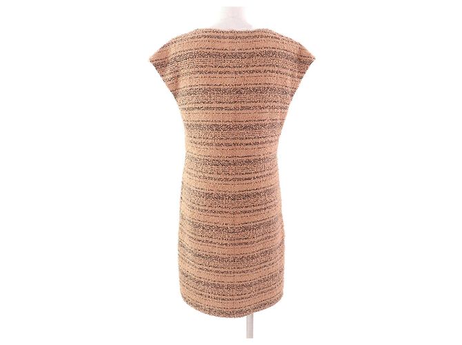 Timeless Chanel Coco Metallkleid Braun - Ansicht 3