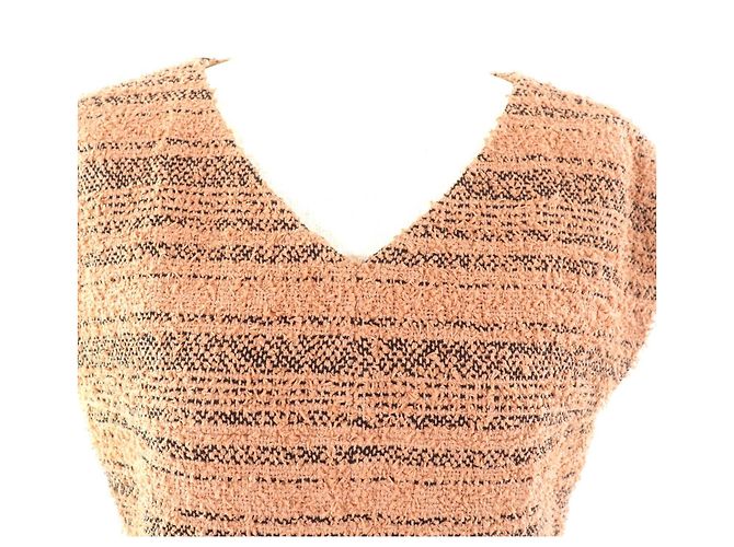 Timeless Chanel Coco Metallkleid Braun - Ansicht 4