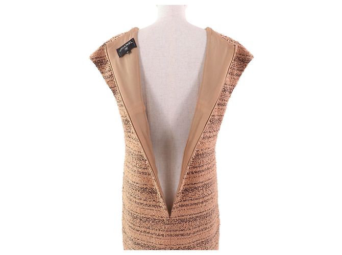 Timeless Chanel Coco Metallkleid Braun - Ansicht 5