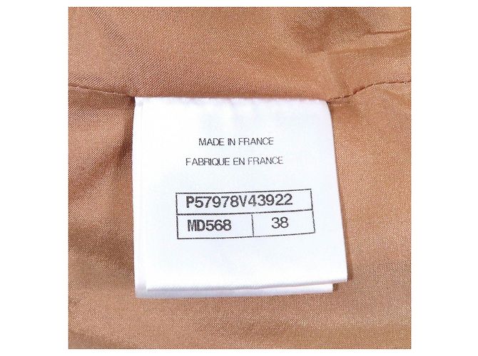 Timeless Chanel Coco Metallkleid Braun - Ansicht 8