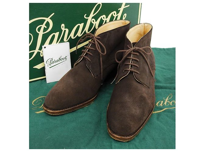 Autre Marque Stivaletti in suede Paraboot Marrone - vista 2